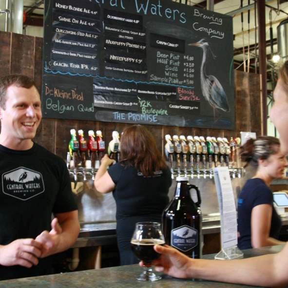 Central Waters Tap Room in Amherst