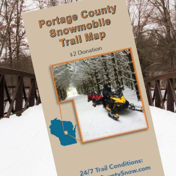 Head out on the 300 miles of snowmobile trails in the Stevens Point Area with this helpful map.