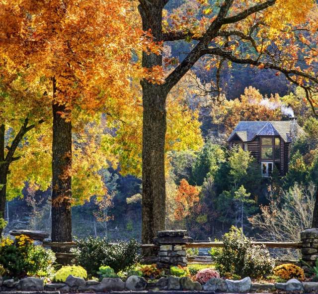 Cabin in Fall