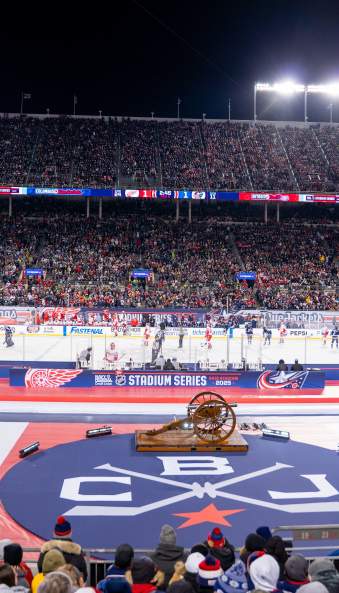 2025 NHL Stadium Series game at Ohio Stadium