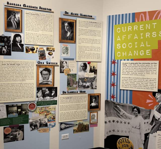 History of Her: Women Who Shaped Chicagoland Exhibition