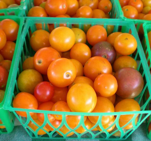 Green Market Tomatoes