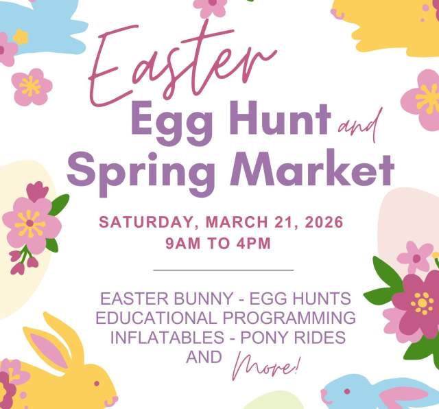 Easter Egg Hunt and Spring Market