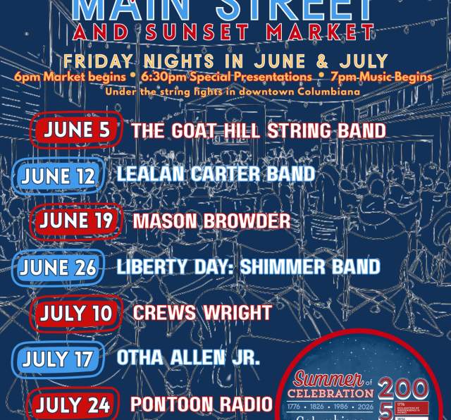 Sunset Music and Market - LeAlan Carter Band