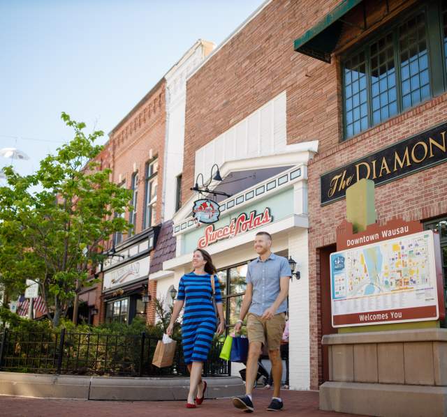Shopping Downtown Wausau