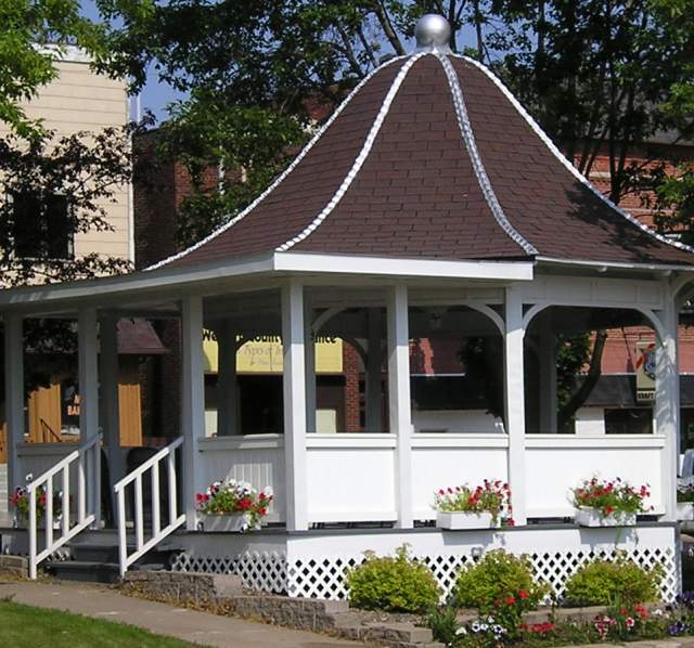 Downtown Athens WI Gazebo