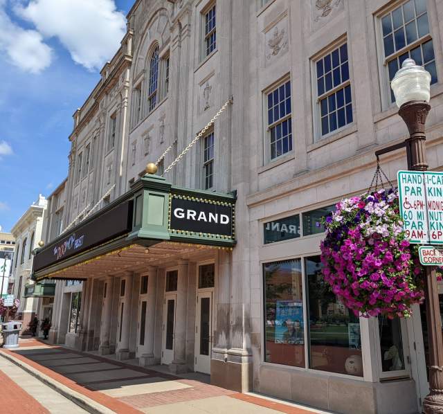 Grand Theater in Wausau During Summer