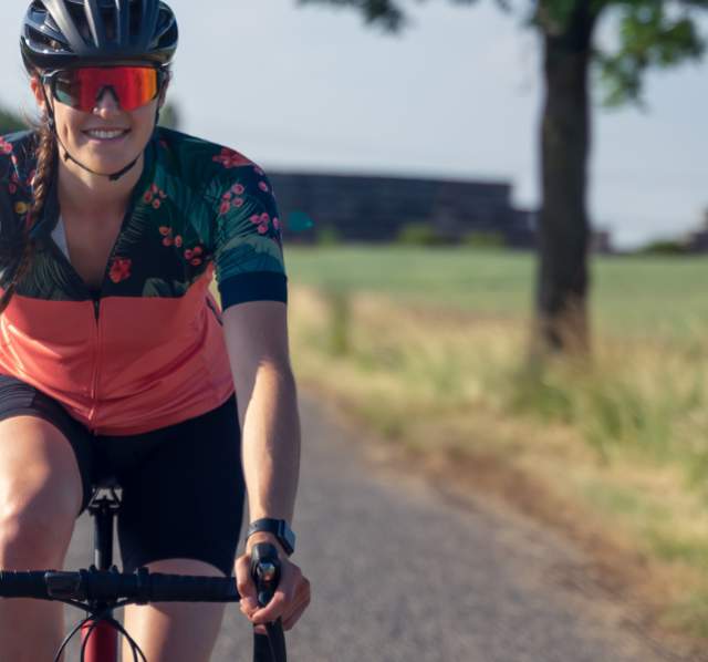 Female Granite Biker