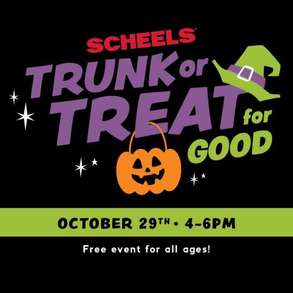 Fargo SCHEELS Trunk or Treat for Good