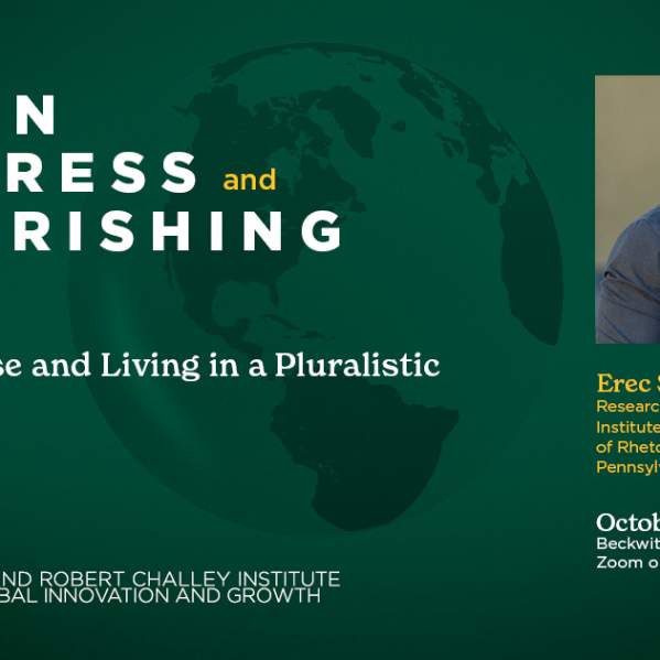 Erec Smith | Human Progress and Flourishing Workshop