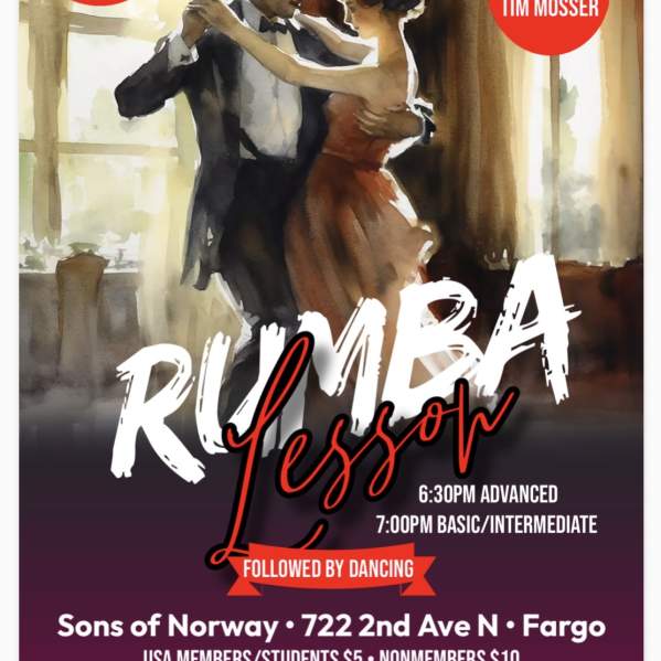 RUMBA LESSONS & DANCING • USA NLDC CHAPTER 2020