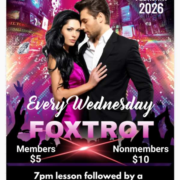 February lesson & dancing - Foxtrot