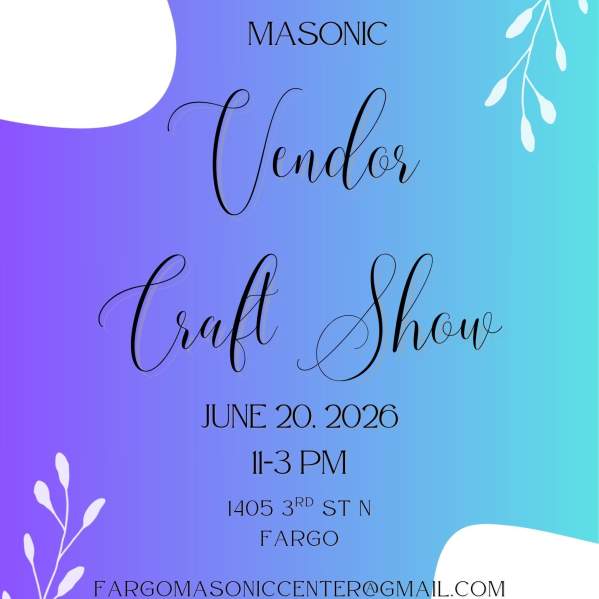 Fargo Masonic Vendor & Craft Show