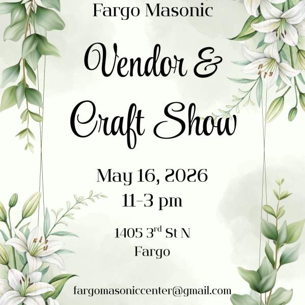 Fargo Masonic Vendor & Craft Show
