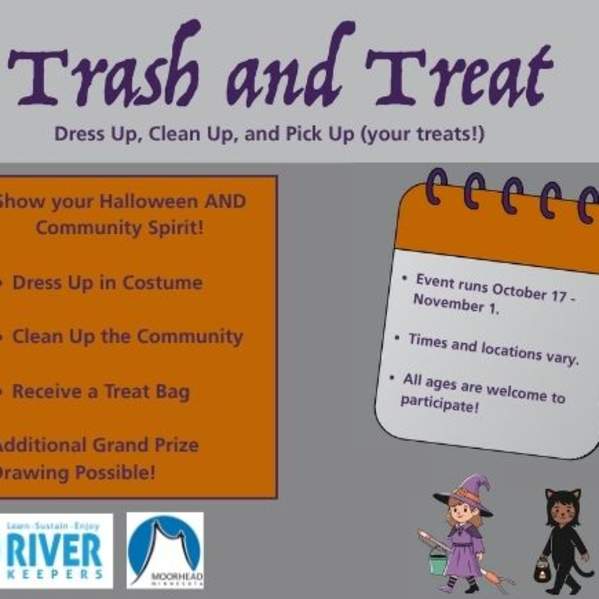 Trash and Treat Event