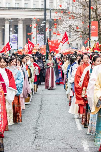 Manchester Chinatown's Chinese New Year Festivities