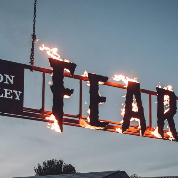 Fear enterance sign at at Avon Valley Country Park - Credit Avon Valley Country Park