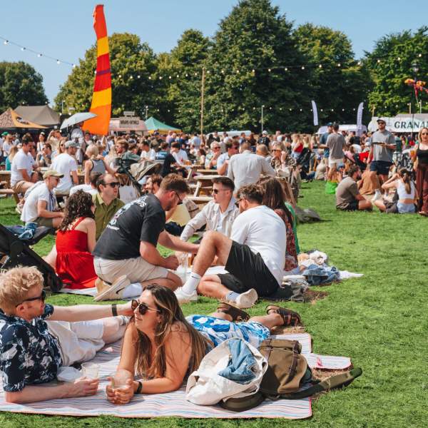 Crowd enjoying Feast On Festival