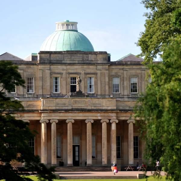 Pittville Pump Room exterior in Cheltenham