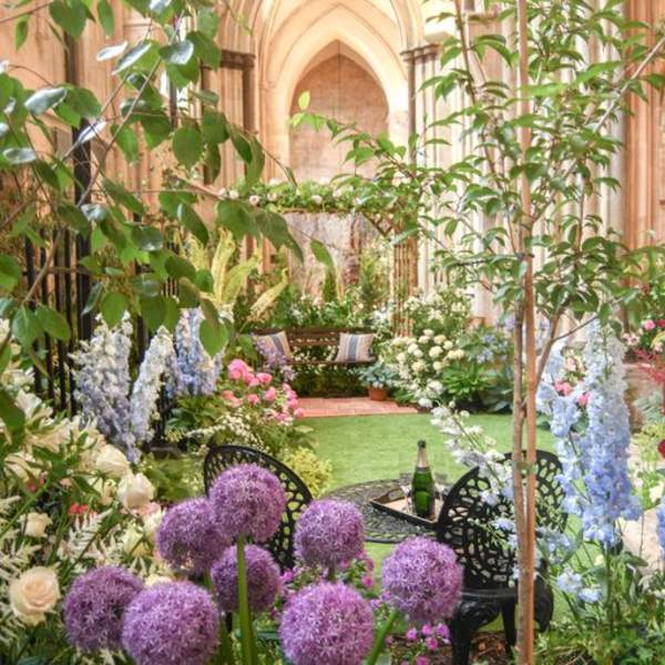A display at the Festival of Flowers at Chichester Cathedral