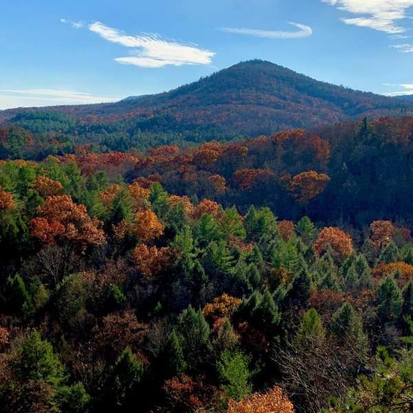 Trough Creek State Park - Ledges Trail in Fall