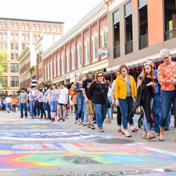 Chalk walk