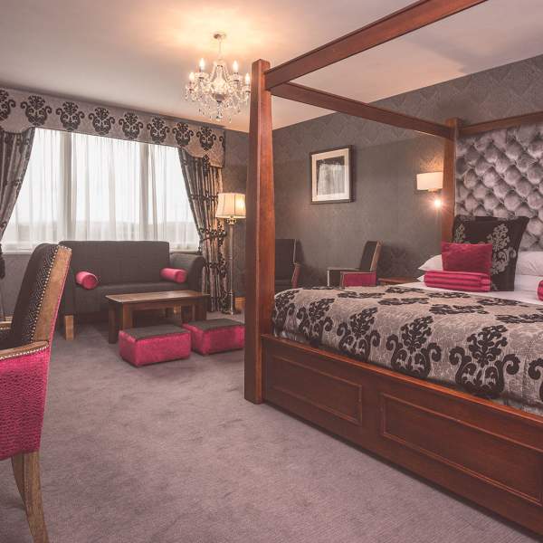 junior suite room at the Corick House Hotel & Spa, County Tyrone
