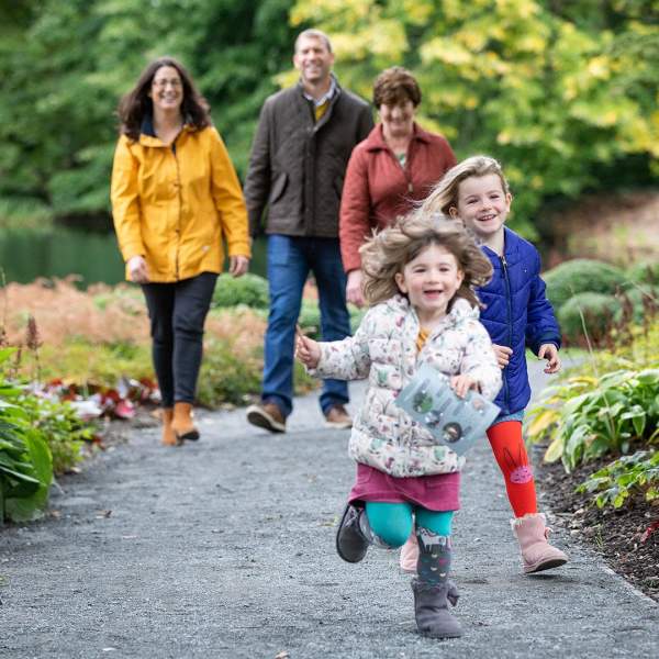 Children Trail Family Nature