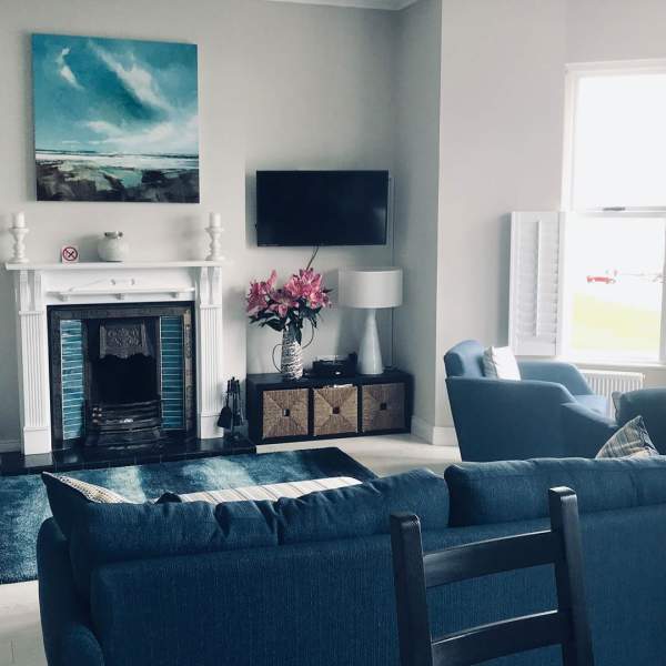 Interior image of the living area at Giant's Causeway View Apartment