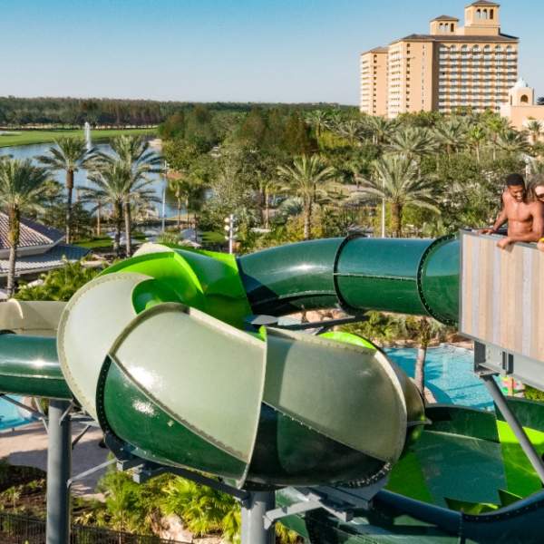 Waterslide at JW Marriott Orlando, Grande Lakes