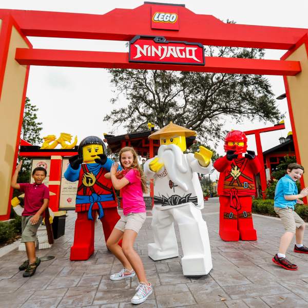 NINJAGO Master Wu at LEGOLAND Florida Resort.