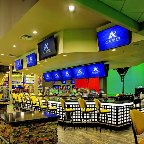Andretti Indoor Karting & Games main bar