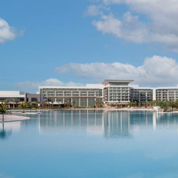Conrad Orlando resort overview and lake