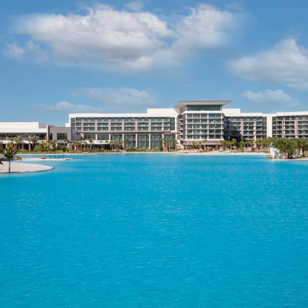 Exterior view of Conrad Orlando and Evermore Bay.