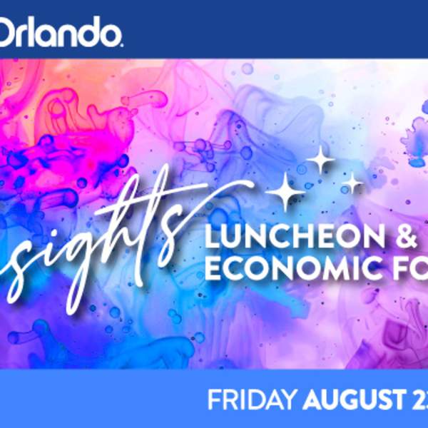 Visit Orlando's Industry Insights Luncheon & Economic Forum Logo