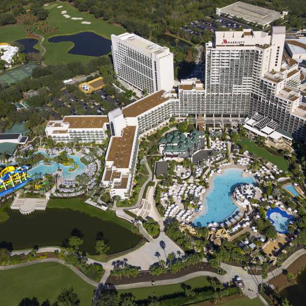 Overview of Orlando World Center Marriott