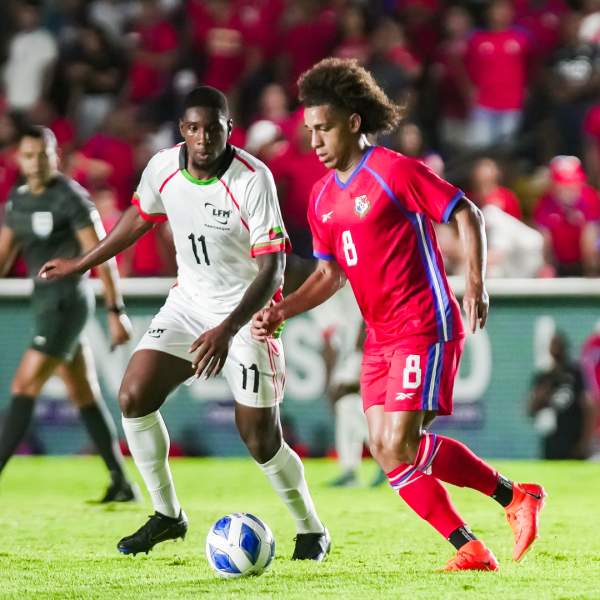 PENONOMÉ, PANAMA. SEPTEMBER 7th: Adalberto Carrasquilla #8 of Panama drives the ball during the League B Group A match between Panama and Martinique in the Concacaf Nations League, held at the Universidad Latina stadium, in Penonomé, Panamá.(PHOTO BY CRISTIAN ROSALES/STRAFFON IMAGES/MANDATORY CREDIT/EDITORIAL USE/NOT FOR SALE/NOT ARCHIVE)