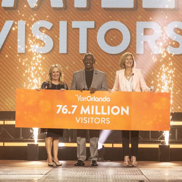 Visit Orlando announced the destination welcomed 76.7 million visitors in 2025, the highest visitation total in the destination’s history.