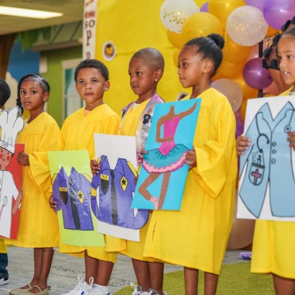 Harris Rosen Foundation's preschool graduates