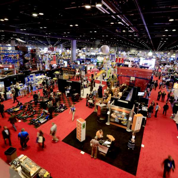 IAAPA (International Association of Amusement Parks and Attractions) event at the Convention Center