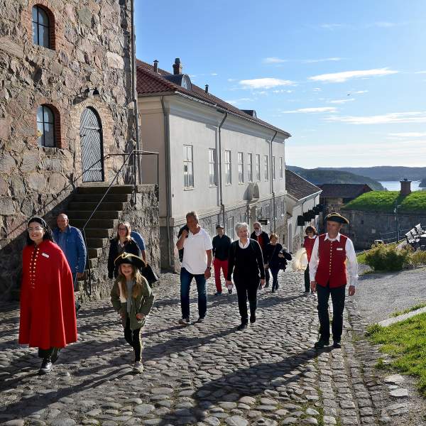 Guiding Fredriksten festning