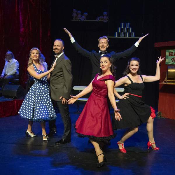 Pressebilder fra show på Prøysenhuset