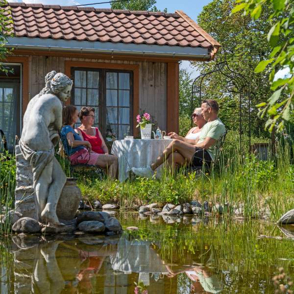 A break at Fru G along Mjøstråkk