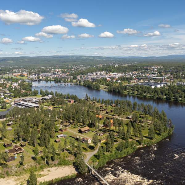 Dronebilde fra Glomdalsmuseet - Sommer 2022