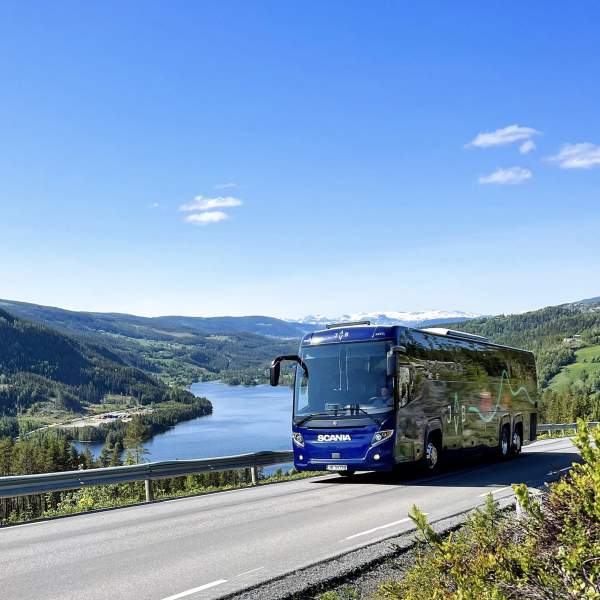 En flott dag og utsikt med JVB Turbuss