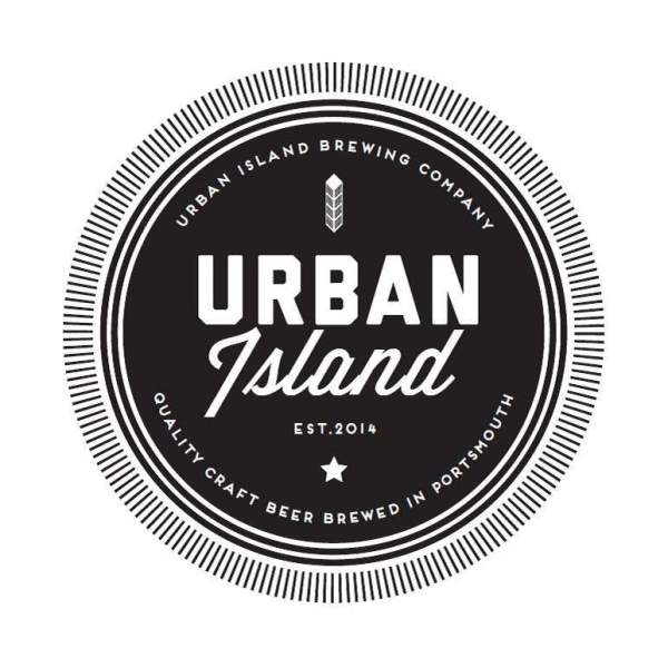 Logo for the Urban Island brewery in Portsmouth