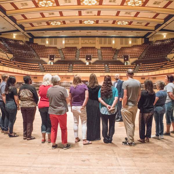 Backstage Music Tour at Shreveport Municipal Auditorium