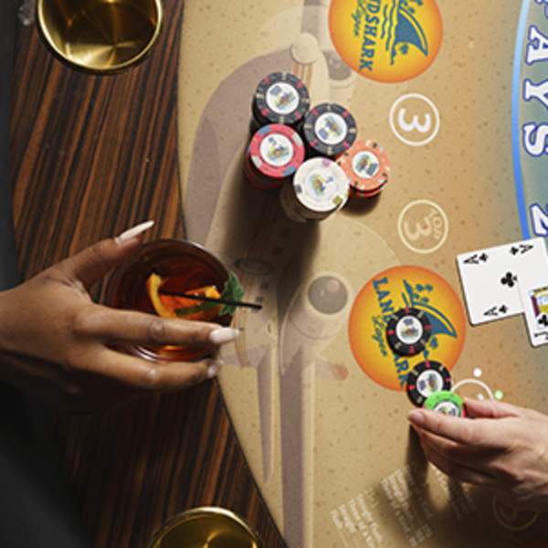Overhead View Poker at Margaritaville Resort Casino