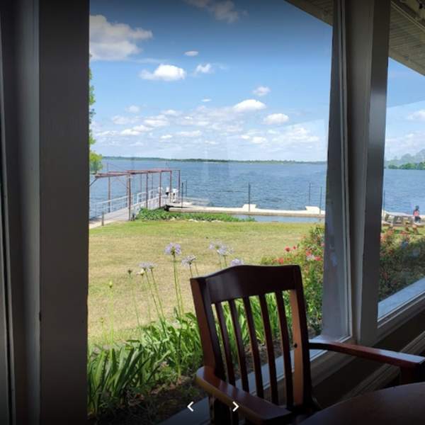 View at Orlandeaux's Cafe