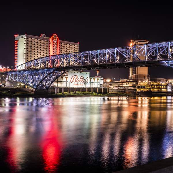 rockets over the red bridge photo